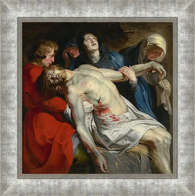 Картина в раме - The Entombment. Питер Пауль Рубенс