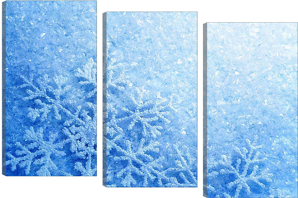 Модульная картина - Снег