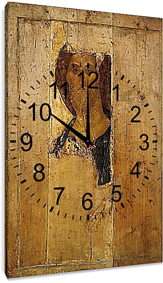Часы картина - Христос Вседержитель. Рублев Андрей
