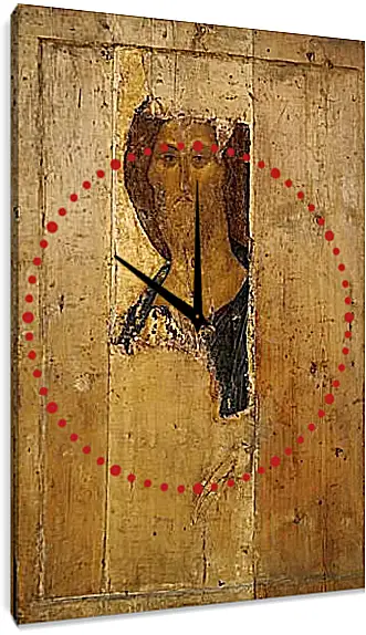Часы картина - Христос Вседержитель. Рублев Андрей