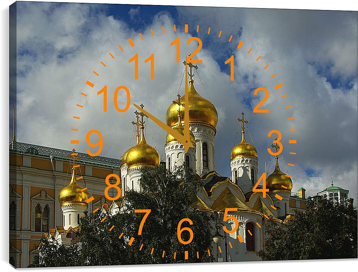 Часы картина - Храм Москва