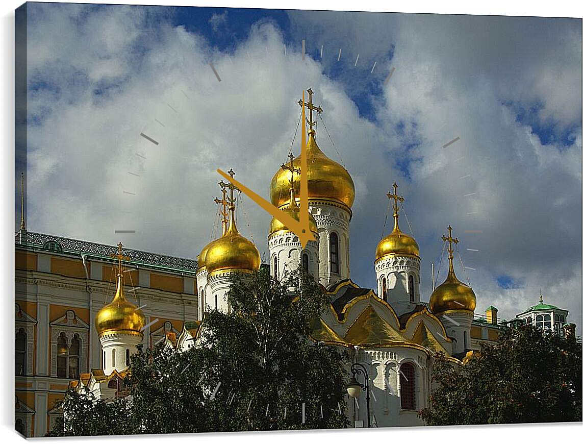 Часы картина - Храм Москва