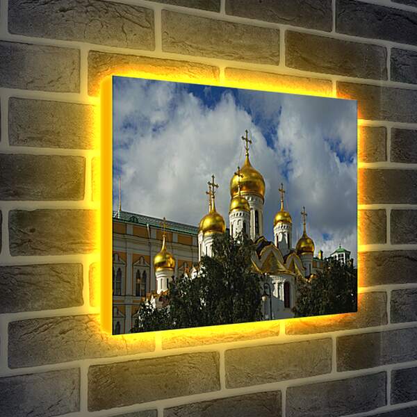 Лайтбокс световая панель - Храм Москва