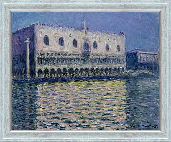 Картина в раме - Palazzo Ducale. Клод Моне