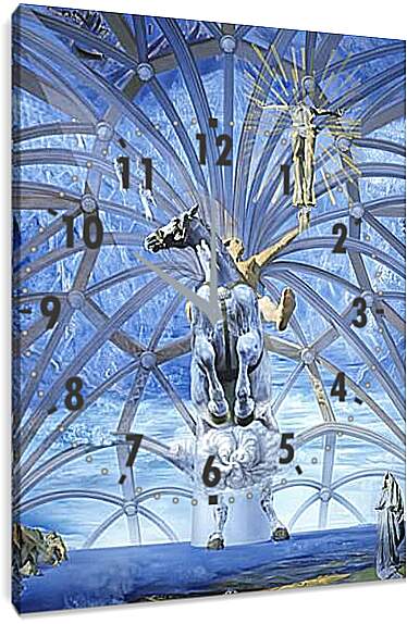 Часы картина - Santiago El Grande. (Сантьяго Эль Гранде) Сальвадор Дали