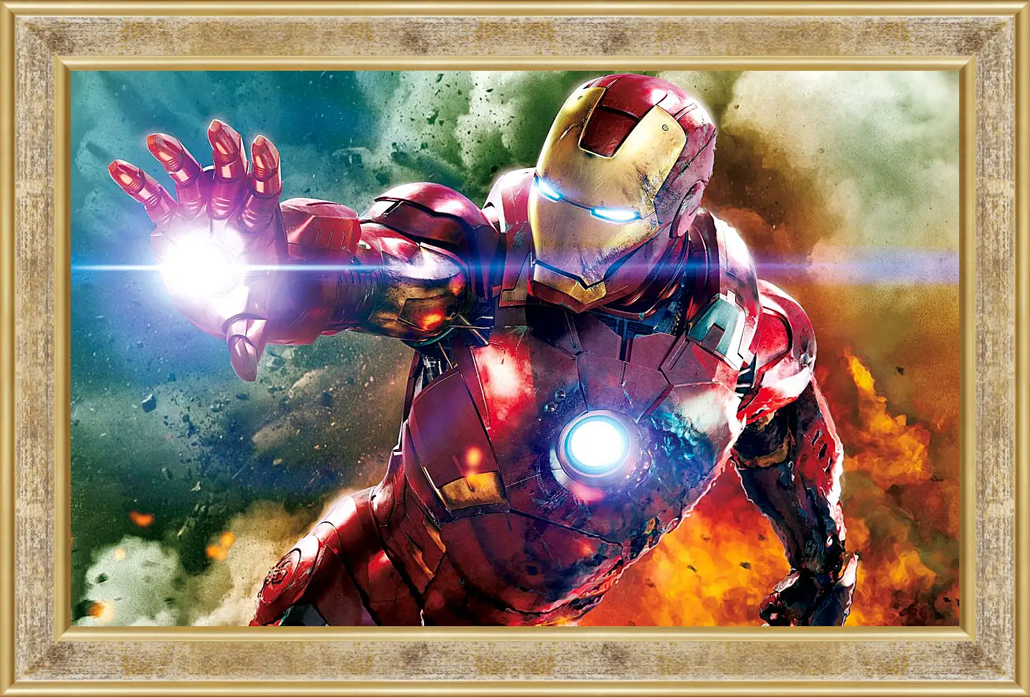 Картина в раме - Железный человек. Iron Man