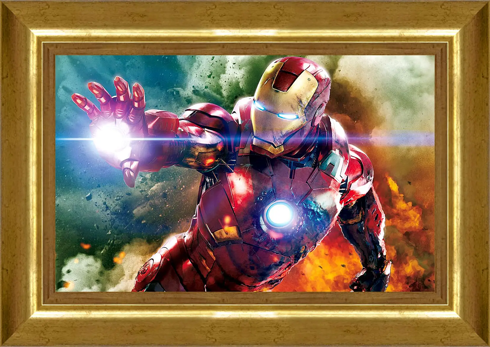 Картина в раме - Железный человек. Iron Man