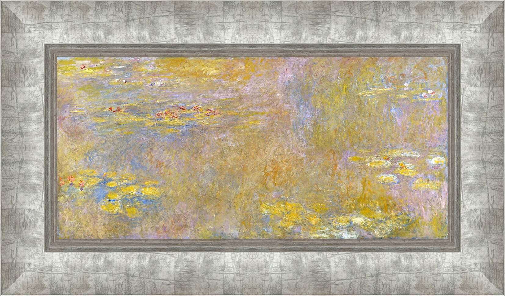 Картина в раме - Water-Lilies 2. Клод Моне