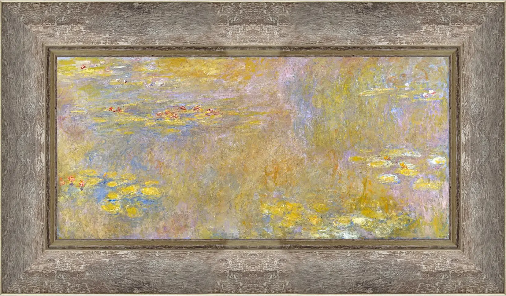 Картина в раме - Water-Lilies 2. Клод Моне