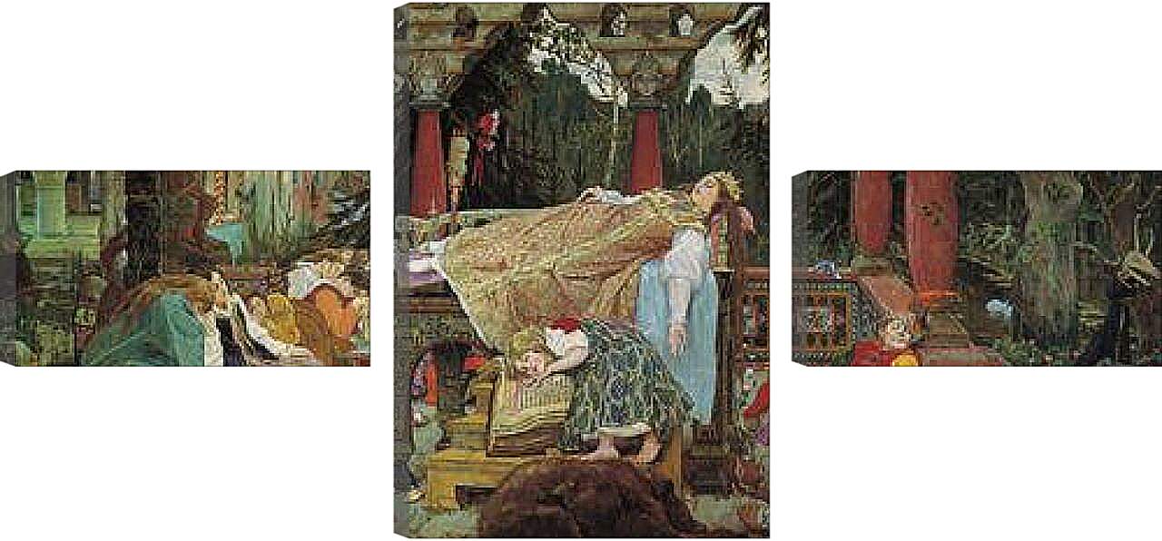 Модульная картина - Спящая царевна. Виктор Васнецов