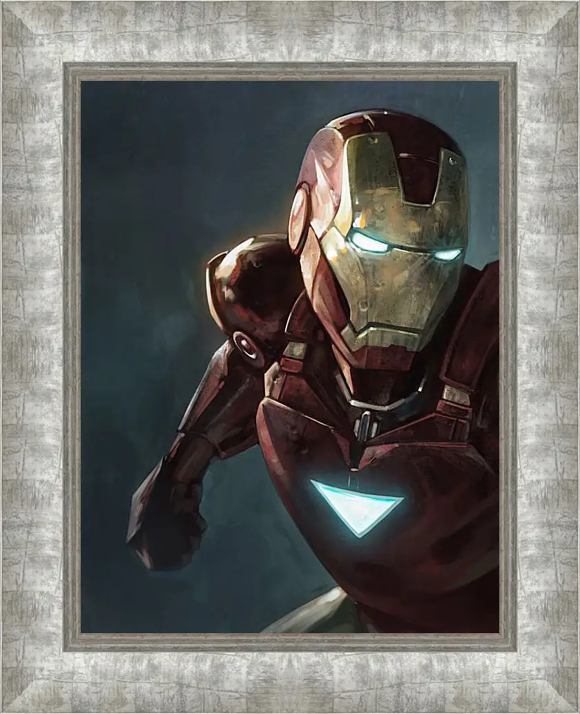 Картина в раме - Железный человек. Iron Man