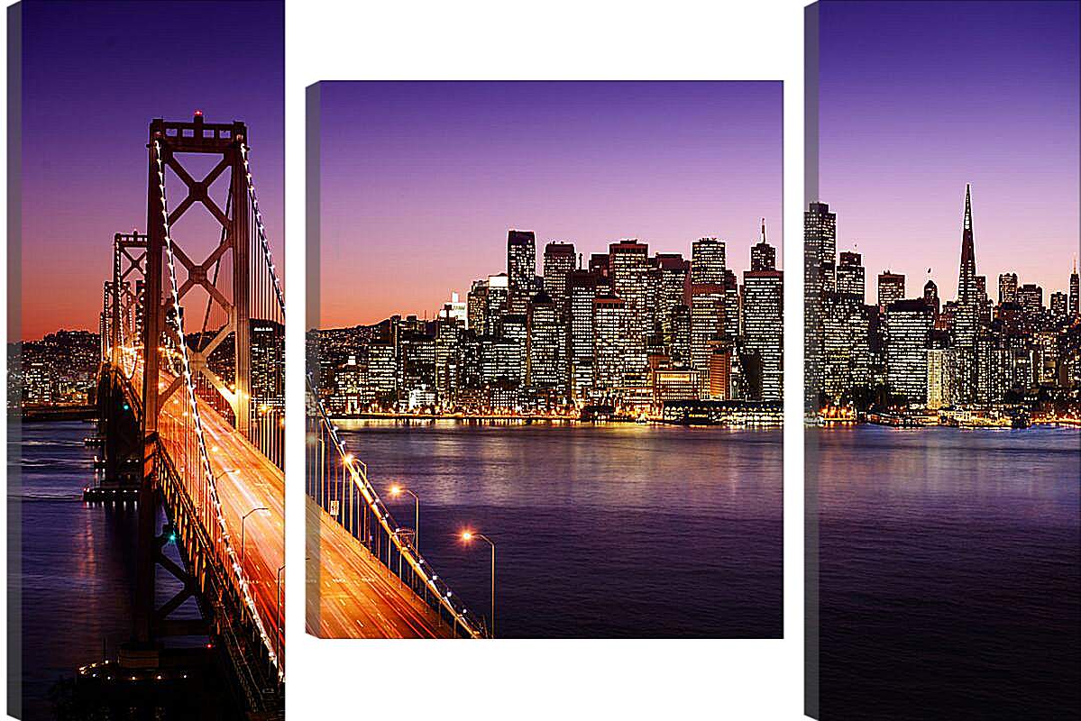 Модульная картина - Golden Gate Bridge SanFrancisco