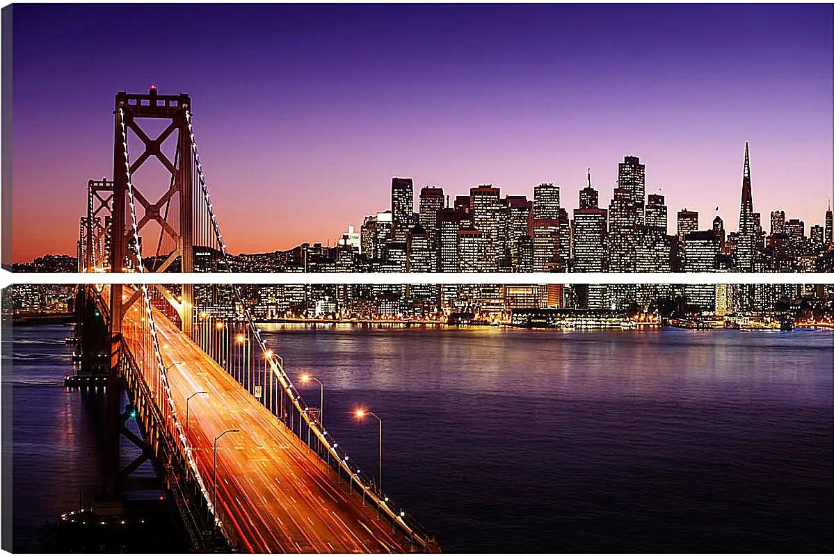 Модульная картина - Golden Gate Bridge SanFrancisco