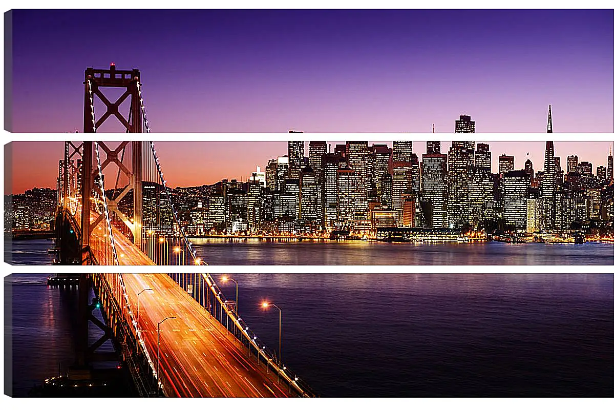 Модульная картина - Golden Gate Bridge SanFrancisco