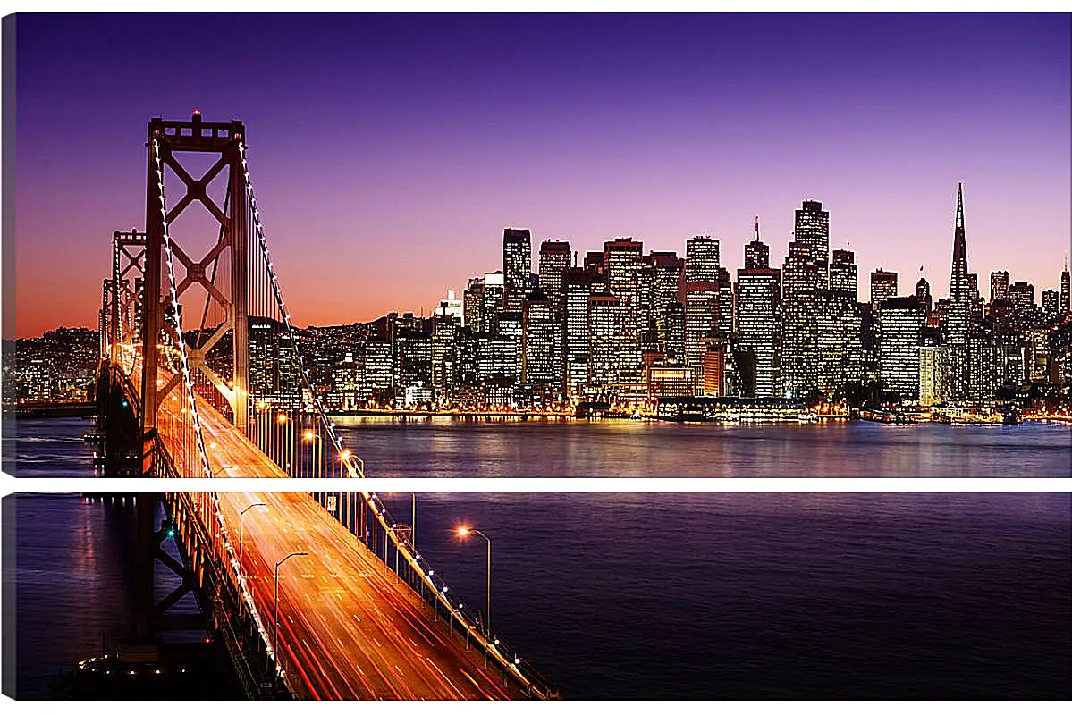 Модульная картина - Golden Gate Bridge SanFrancisco