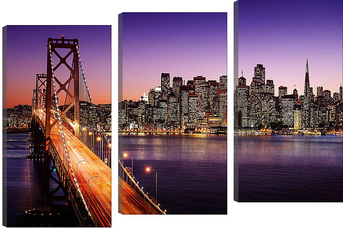 Модульная картина - Golden Gate Bridge SanFrancisco