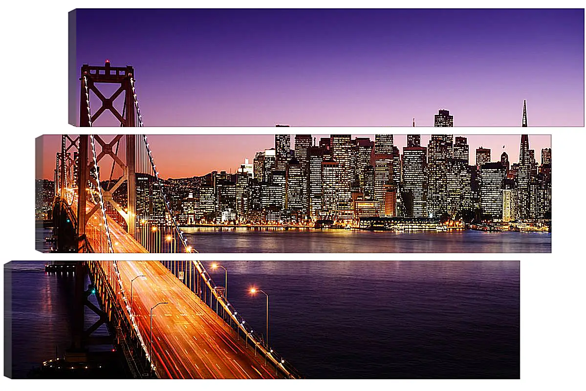 Модульная картина - Golden Gate Bridge SanFrancisco