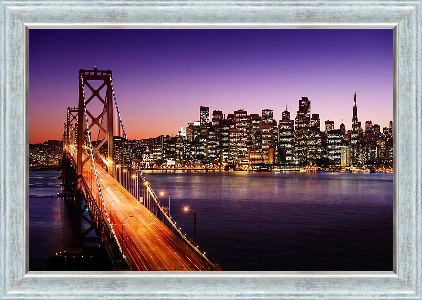 Картина в раме - Golden Gate Bridge SanFrancisco