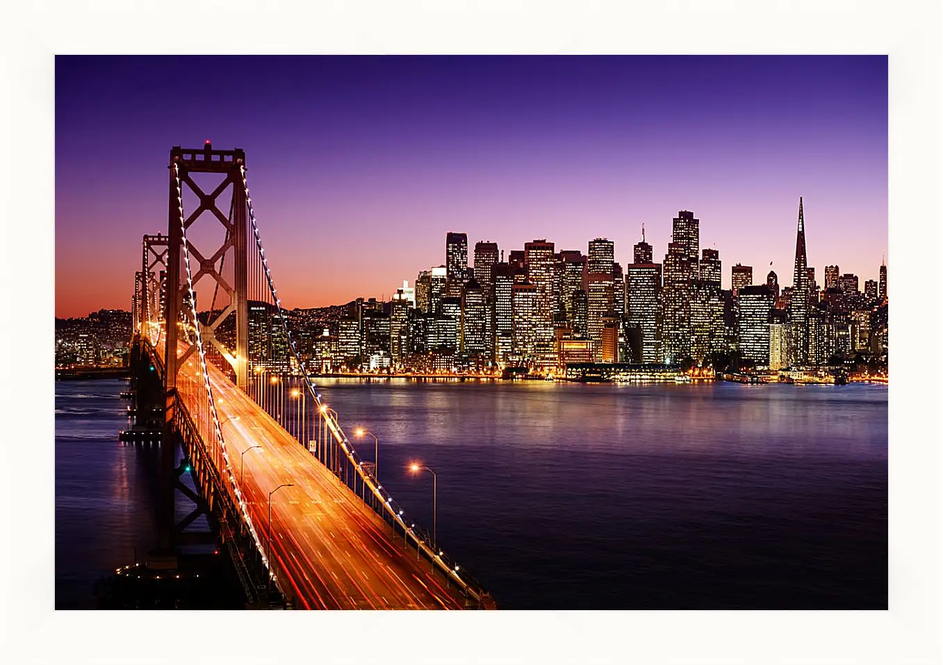 Картина в раме - Golden Gate Bridge SanFrancisco