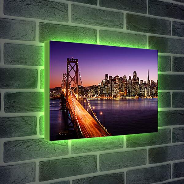 Лайтбокс световая панель - Golden Gate Bridge SanFrancisco