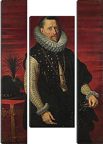 Модульная картина - Portrait of the Archduke Albert. Питер Пауль Рубенс