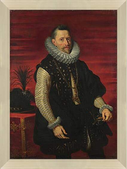 Картина в раме - Portrait of the Archduke Albert. Питер Пауль Рубенс