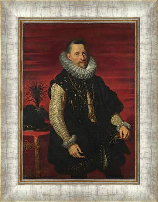 Картина в раме - Portrait of the Archduke Albert. Питер Пауль Рубенс