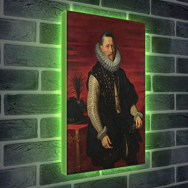 Лайтбокс световая панель - Portrait of the Archduke Albert. Питер Пауль Рубенс