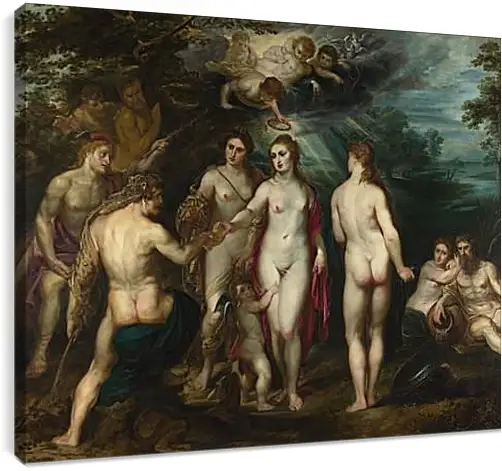 Постер и плакат - The Judgement of Paris (1). Питер Пауль Рубенс