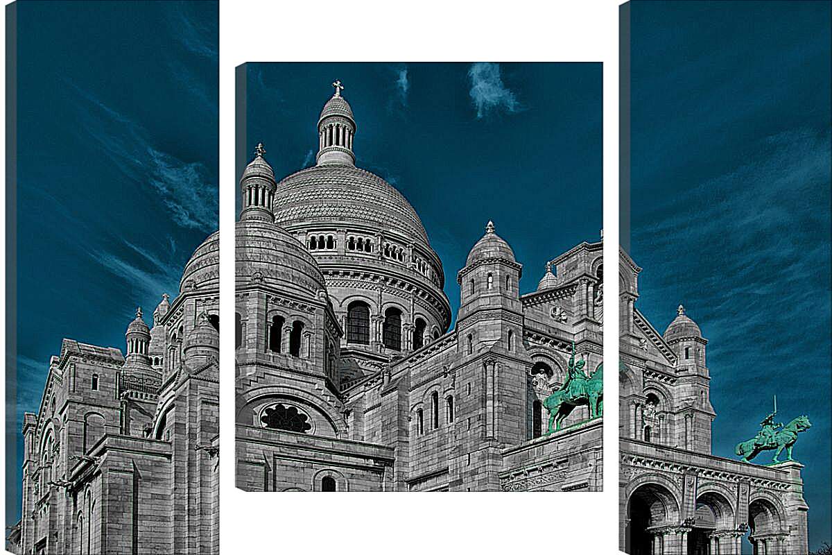 Модульная картина - Собор в Париже