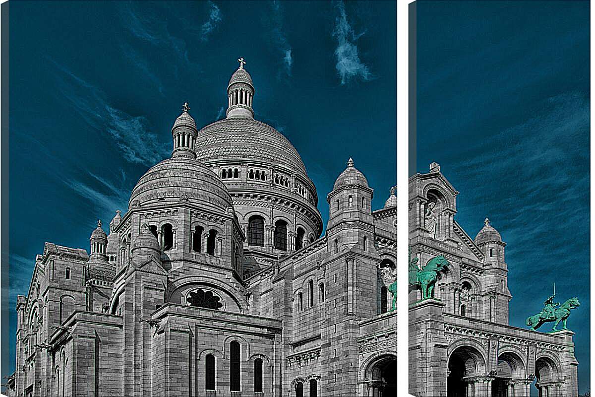 Модульная картина - Собор в Париже