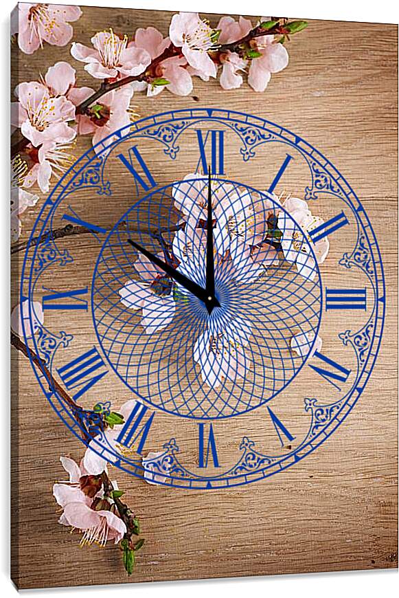 Часы картина - Сакура