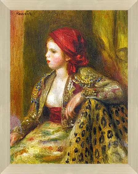 Картина в раме - Odalisque. Пьер Огюст Ренуар