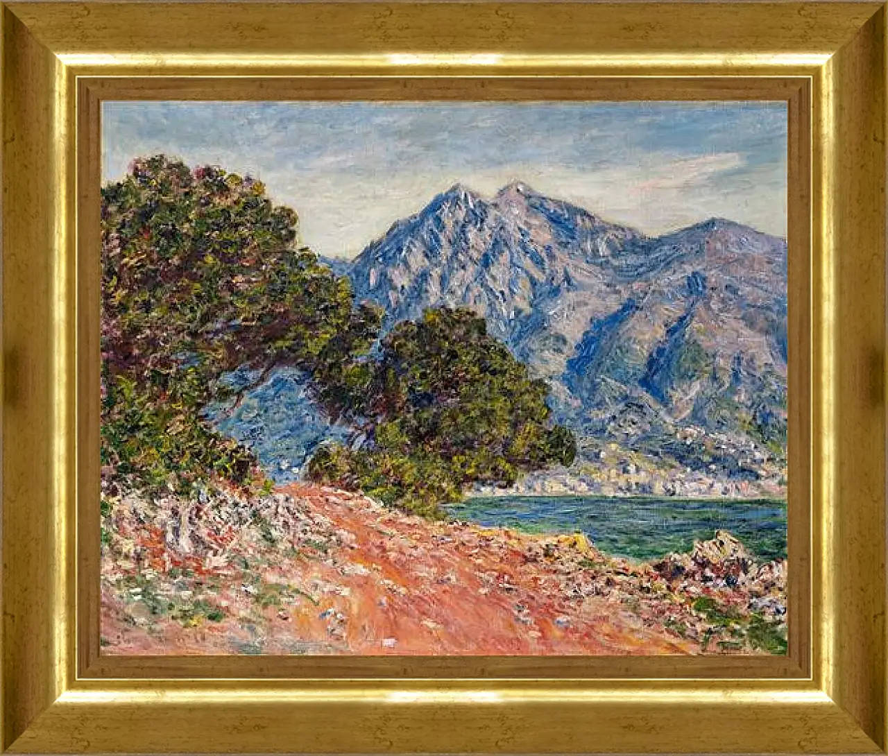 Картина в раме - Неизвестно. Клод Моне