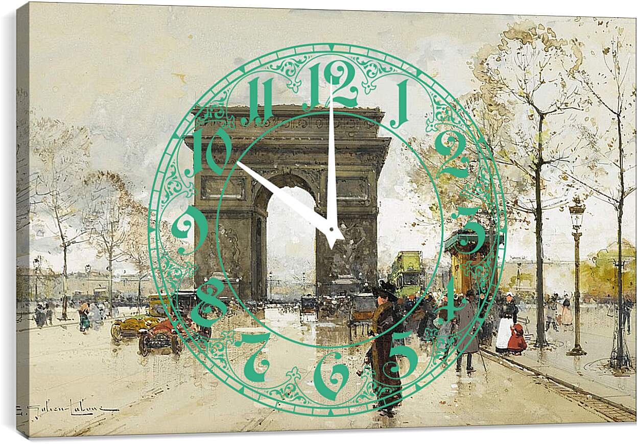 Часы картина - Триумфальная арка