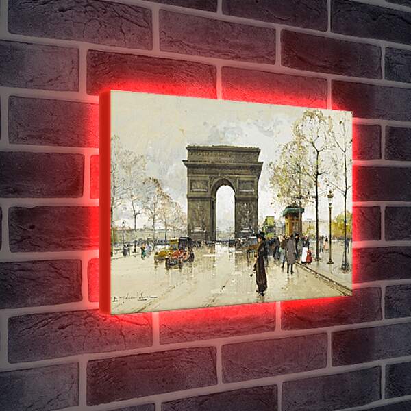 Лайтбокс световая панель - Триумфальная арка