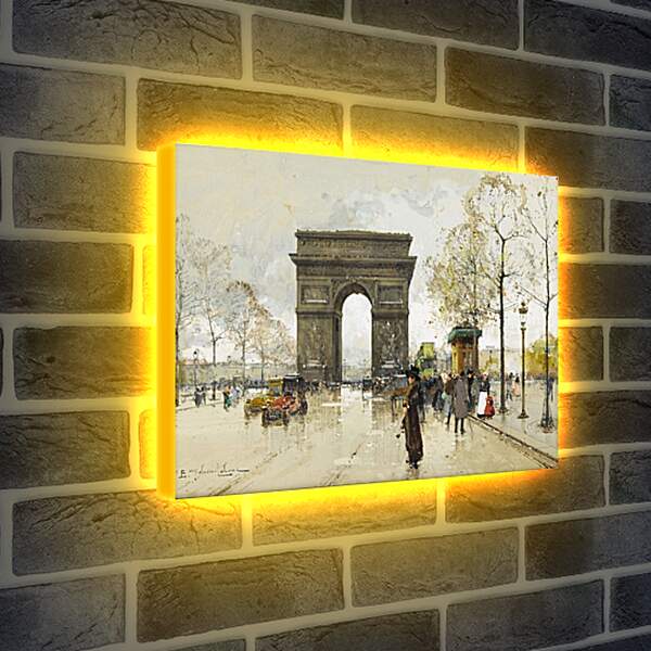 Лайтбокс световая панель - Триумфальная арка