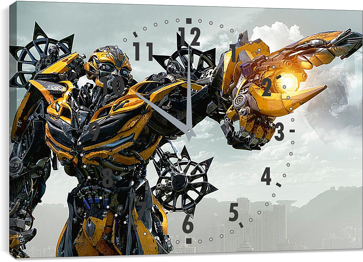 Часы картина - Трансформеры Бамблби
