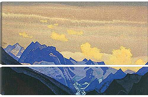 Модульная картина - Ледники Гималаев. Рерих Николай
