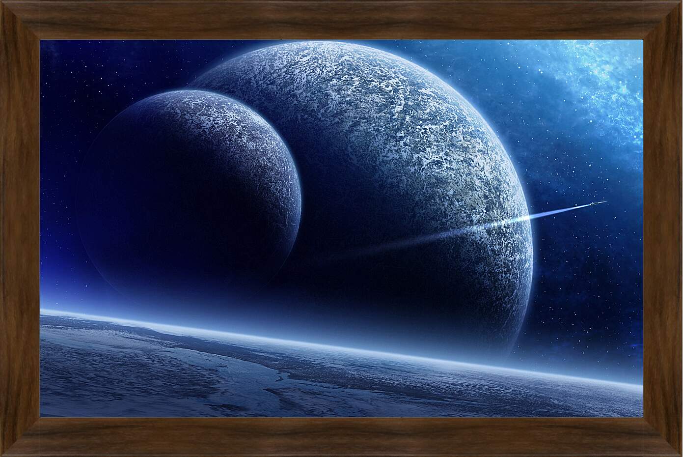Картина в раме - Космос