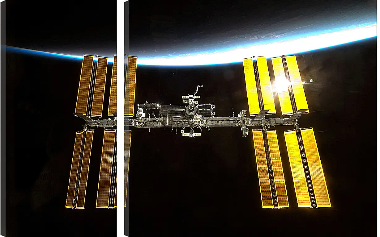 Модульная картина - Космос