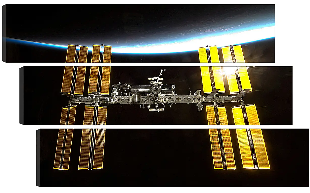 Модульная картина - Космос