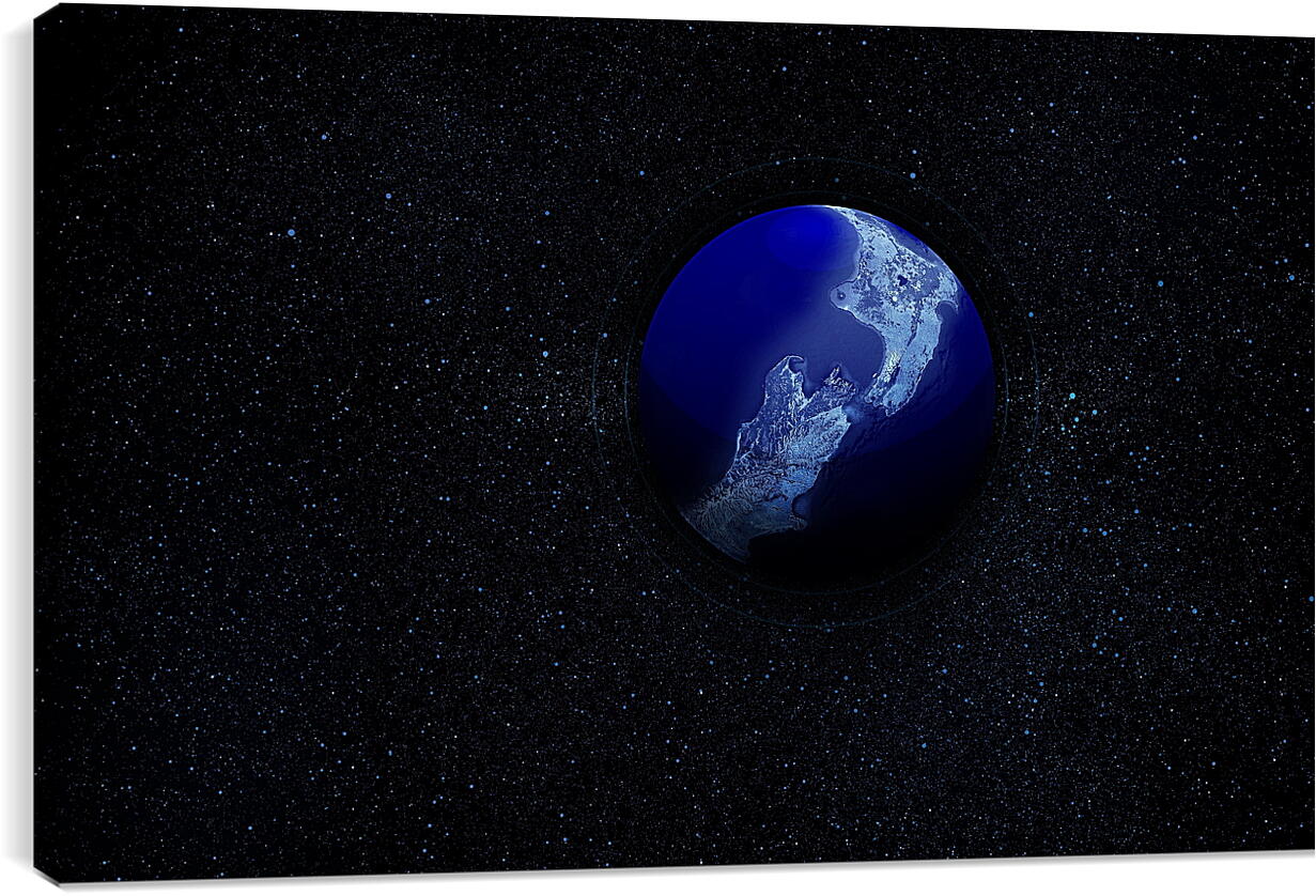 Постер и плакат - Синяя планета
