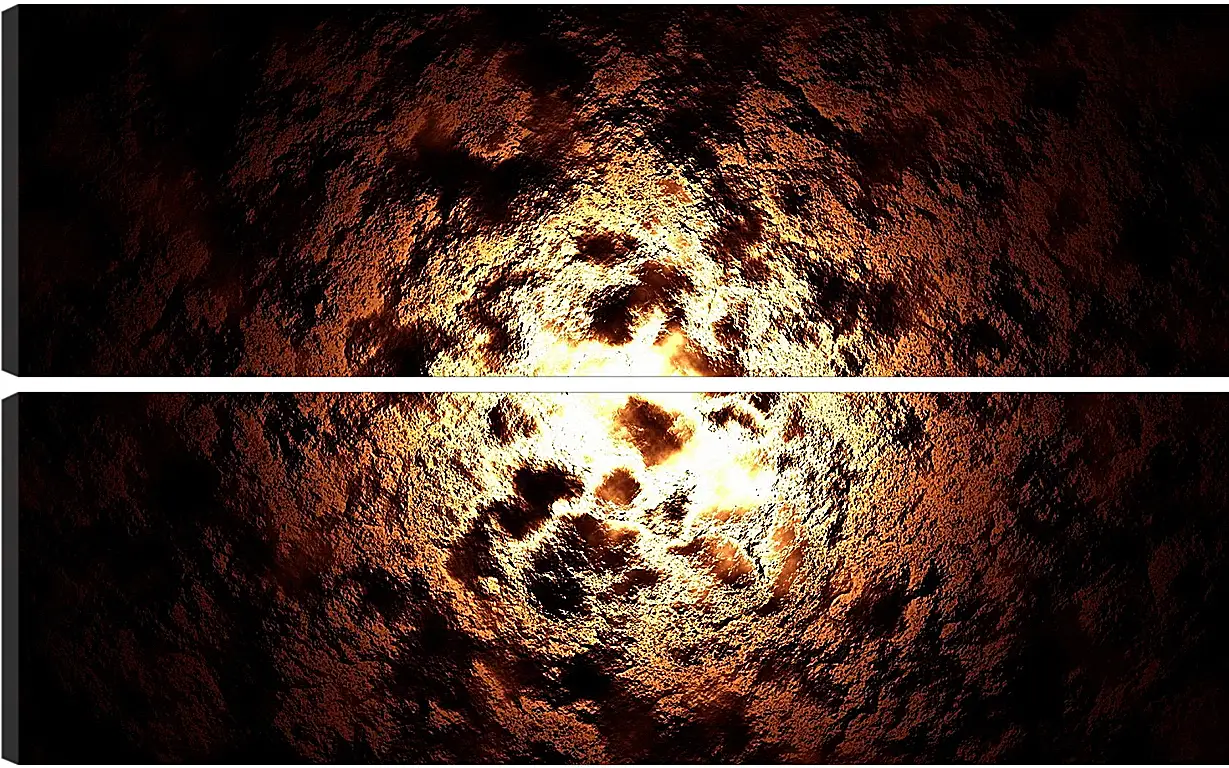 Модульная картина - Взрыв изнутри