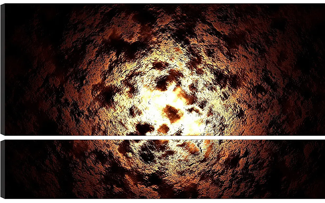Модульная картина - Взрыв изнутри