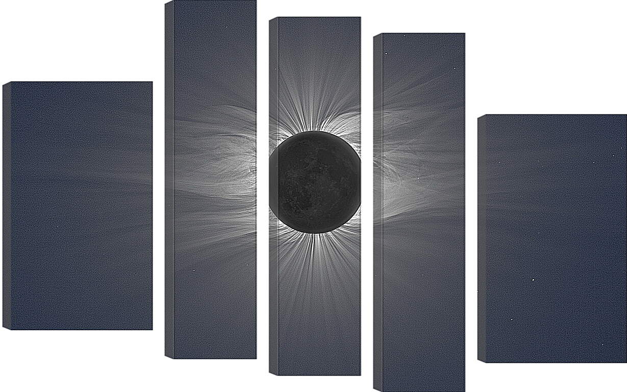 Модульная картина - Солнечное затмение