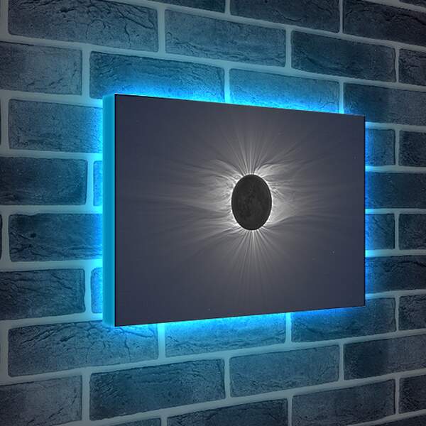 Лайтбокс световая панель - Солнечное затмение