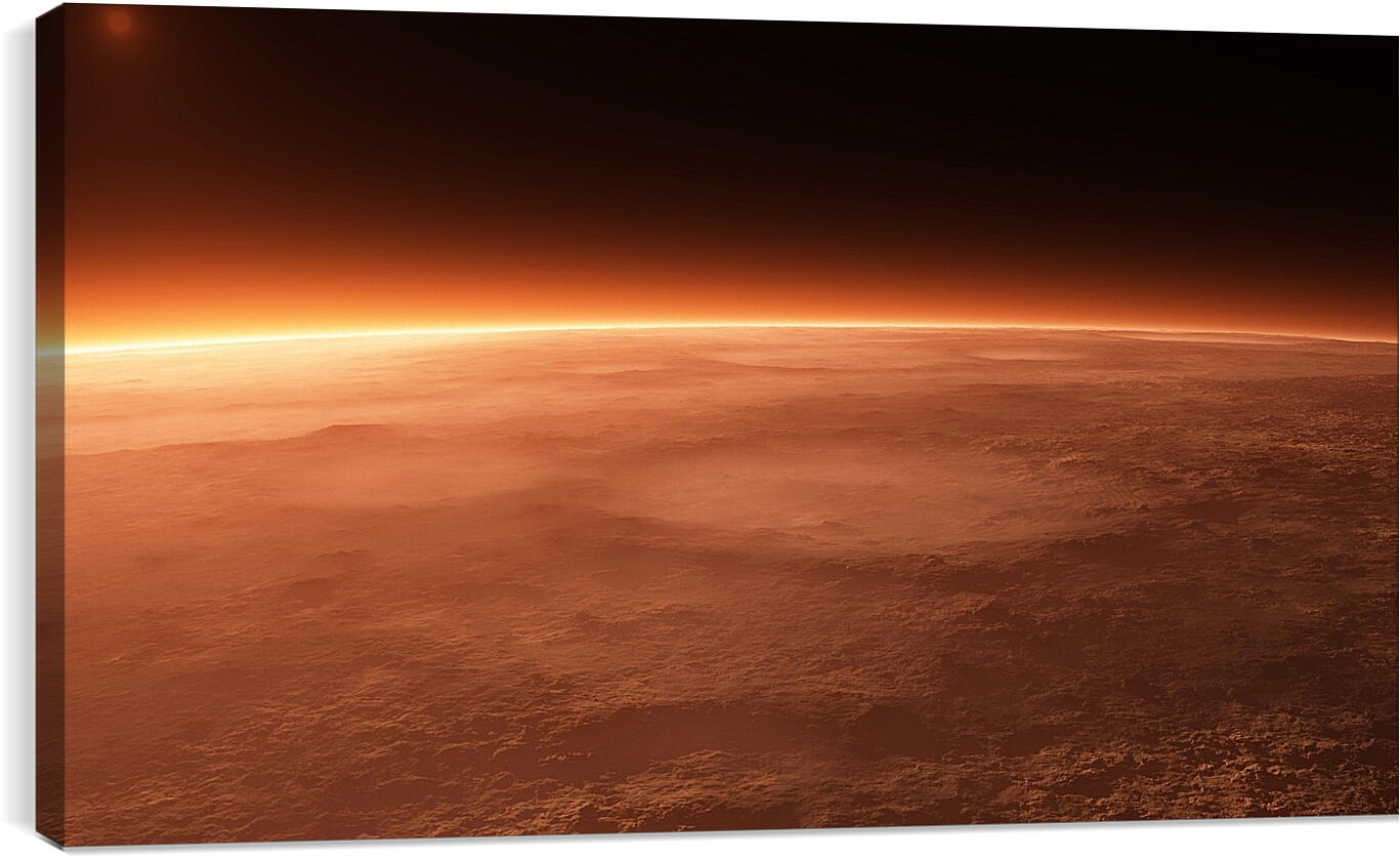 Постер и плакат - Марс. Красная планета