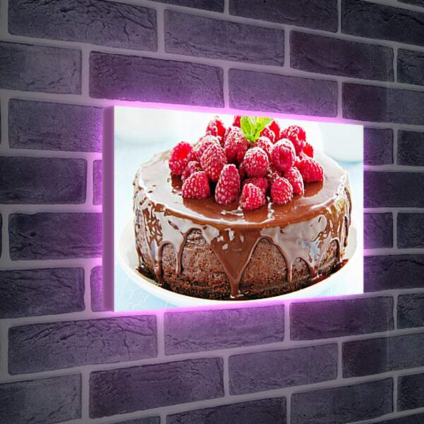 Лайтбокс световая панель - Торт