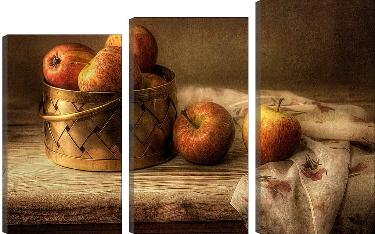 Модульная картина - Яблочки